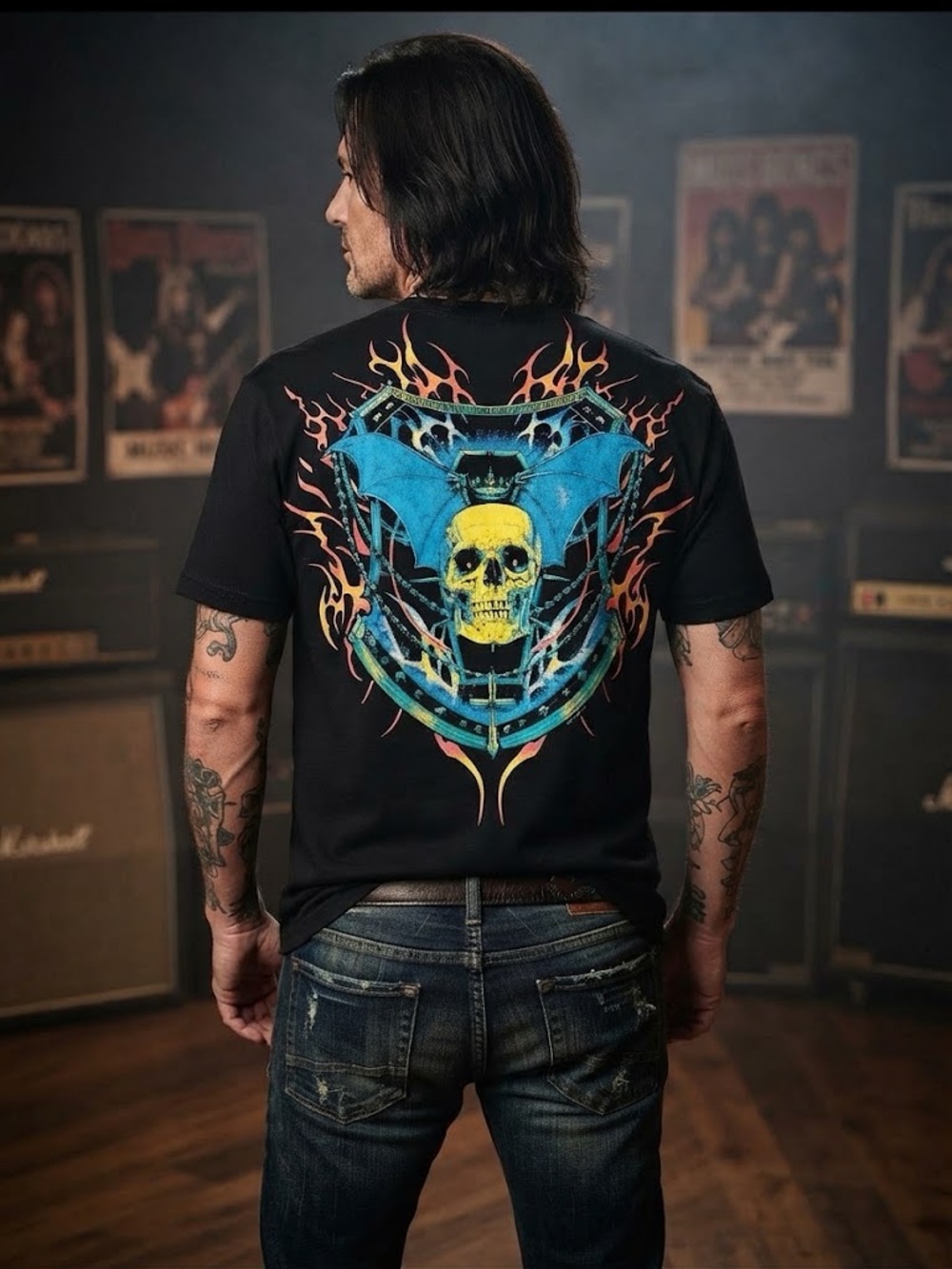 Ozzy Osbourne Men's  Boxy Fit Graphic Tee